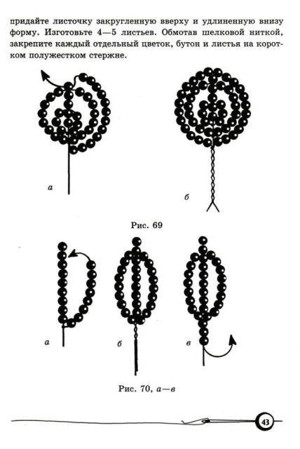 Иллюстрация 14 из 16 для Плетем цветы из бисера. Книга 1 - Татьяна Ткаченко | Лабиринт - книги. Источник: Юта