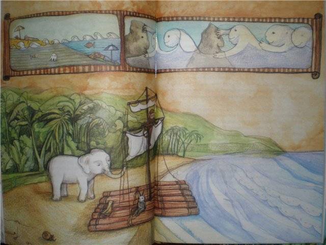 Иллюстрация 10 из 34 для Путешествие слоненка Ланченкара и его друзей на волшебный остров Цейлон - Тенчой | Лабиринт - книги. Источник: Гостья