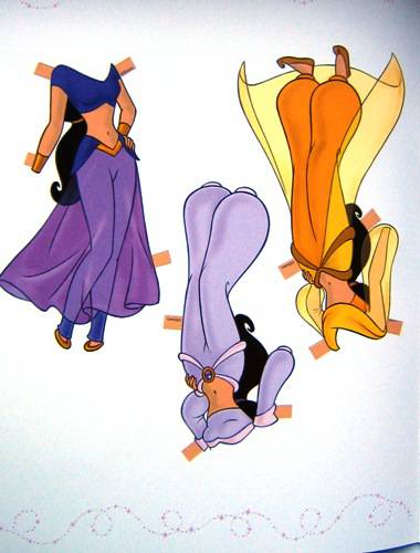 Иллюстрация 15 из 16 для Куклы с нарядами: Принцесса Жасмин | Лабиринт - книги. Источник: Путешественница