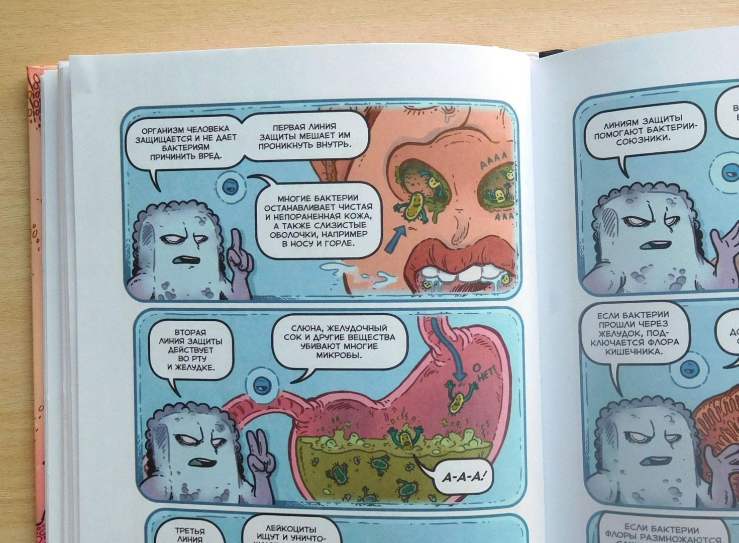 Иллюстрация 49 из 58 для Вирусы и микробы. Научный комикс - Фалинн Кох | Лабиринт - книги. Источник: Годовёнок