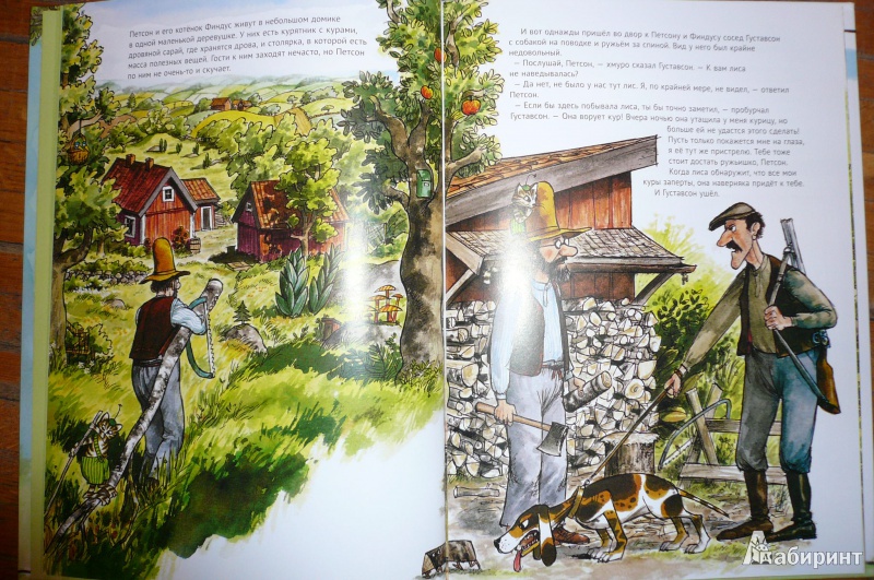 Иллюстрация 16 из 53 для Охота на лис - Свен Нурдквист | Лабиринт - книги. Источник: Климкова  Светлана