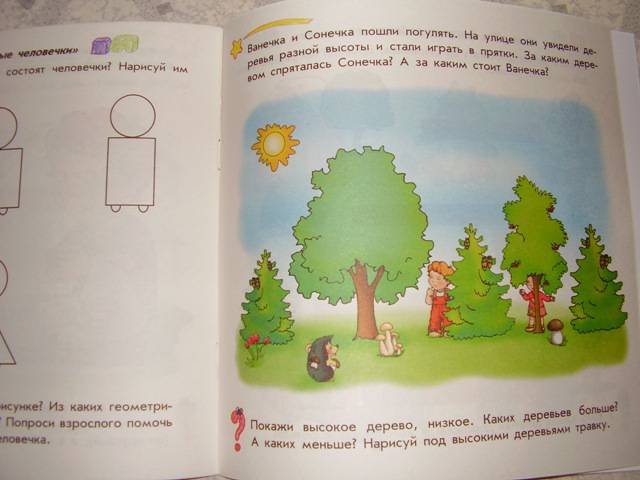 Иллюстрация 8 из 10 для Играем, рисуем, считаем: Развивающая тетрадь для занятий с ребенком от 3 лет - Елена Дорохова | Лабиринт - книги. Источник: ИринаС