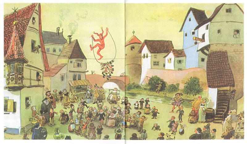 Иллюстрация 11 из 29 для Тиль Уленшпигель - Эрих Кестнер | Лабиринт - книги. Источник: Jaskolka