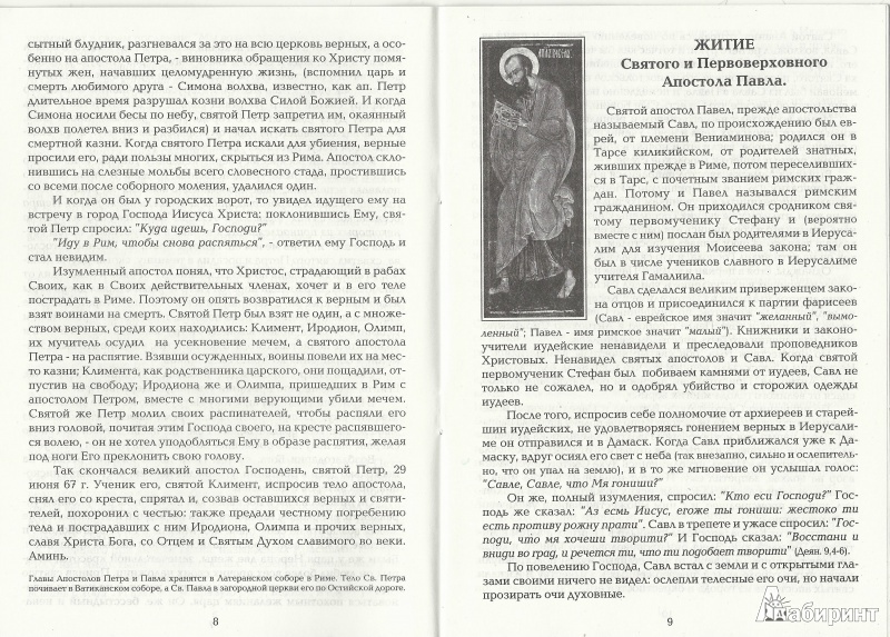 Иллюстрация 4 из 13 для Первоверховные апостолы Петр и Павел | Лабиринт - книги. Источник: Granatka