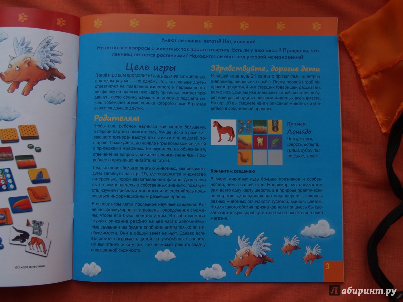 Иллюстрация 4 из 6 для Настольная игра "Умеют ли свинки летать?" (1057) | Лабиринт - игрушки. Источник: tynitolkai