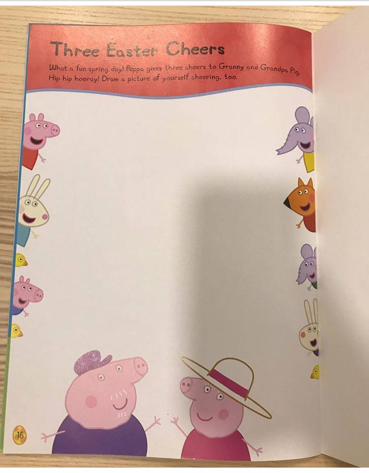 Иллюстрация 16 из 21 для Peppa Pig. Happy Easter (Sticker Activity book) | Лабиринт - книги. Источник: Исаева  Екатерина Юрьевна