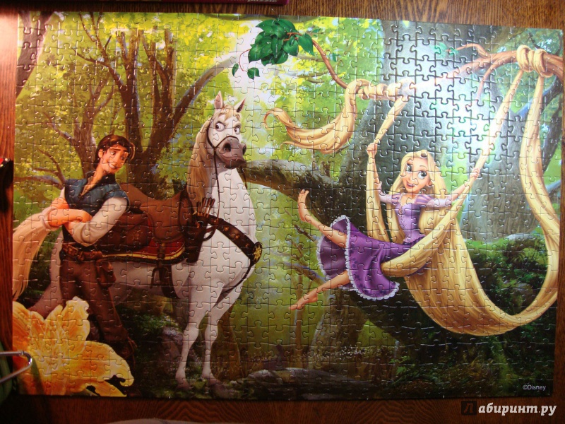 Иллюстрация 20 из 22 для Step Puzzle, 560 элементов, Disney "Рапунцель" (97016) | Лабиринт - игрушки. Источник: Ш.  Алла