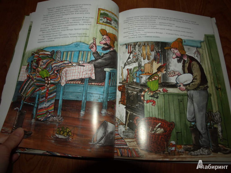Иллюстрация 21 из 150 для Рождество в домике Петсона - Свен Нурдквист | Лабиринт - книги. Источник: Гусева  Анна Сергеевна
