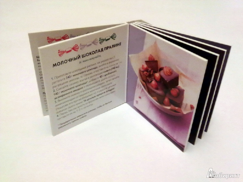 Иллюстрация 5 из 18 для Праздничные мини-шоколадки. Книжка рецептов + кондитерский набор - Сандра Маю | Лабиринт - книги. Источник: Feli