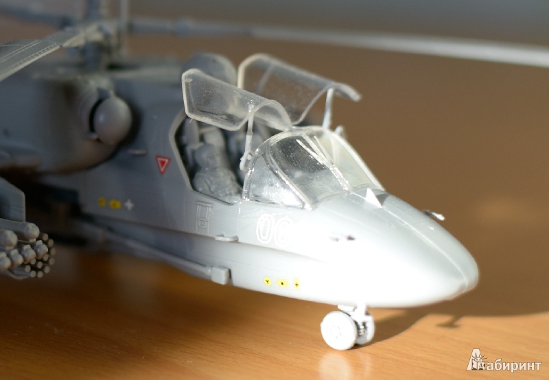 Иллюстрация 6 из 17 для Сборная модель "Российский боевой вертолет Ка-52 "Аллигатор" (7224) | Лабиринт - игрушки. Источник: Lustralis