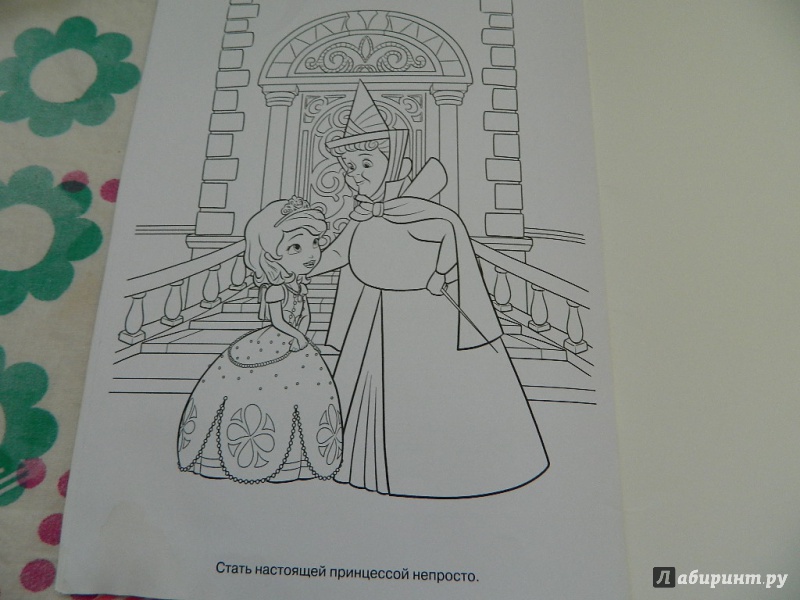 Иллюстрация 5 из 5 для Волшебная раскраска. Принцесса София (№14106) | Лабиринт - книги. Источник: Nnatalek