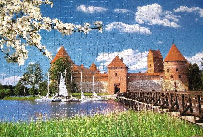 Иллюстрация 10 из 11 для Puzzle-1000 "Trakai Castle, Lithuania" (С-101306) | Лабиринт - игрушки. Источник: ЛиС-а