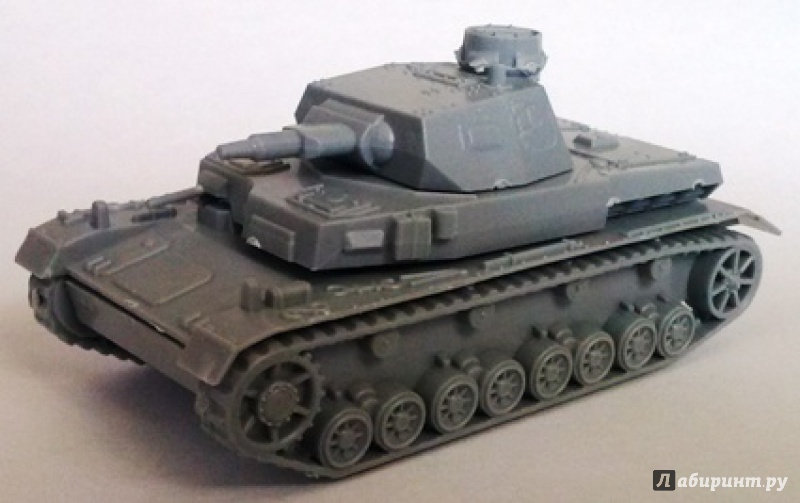 Иллюстрация 3 из 10 для Немецкий средний танк PZ.KPFW. IV AUSF. D (6151) | Лабиринт - игрушки. Источник: Бельмас  Александр Анатольевич