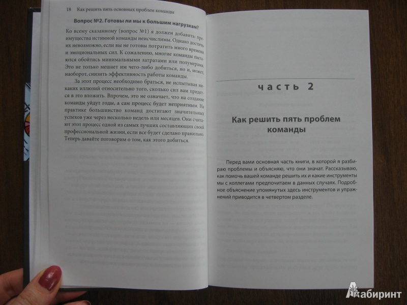 Иллюстрация 5 из 23 для Как решить пять основных проблем команды. Практическое руководство для лидеров, менеджеров - Патрик Ленсиони | Лабиринт - книги. Источник: Баскова  Юлия Сергеевна