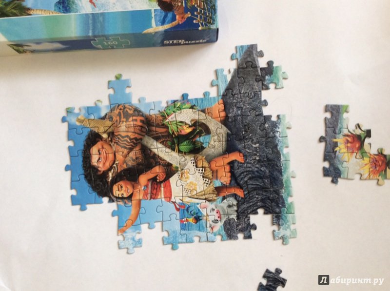 Иллюстрация 1 из 8 для Step Puzzle-160 "Моана" (94062) | Лабиринт - игрушки. Источник: Данилова  Наталья Петровна