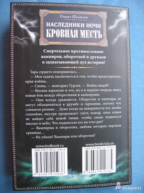 Иллюстрация 3 из 11 для Наследники ночи. Кровная месть - Ульрике Швайкерт | Лабиринт - книги. Источник: Костина  Светлана Олеговна