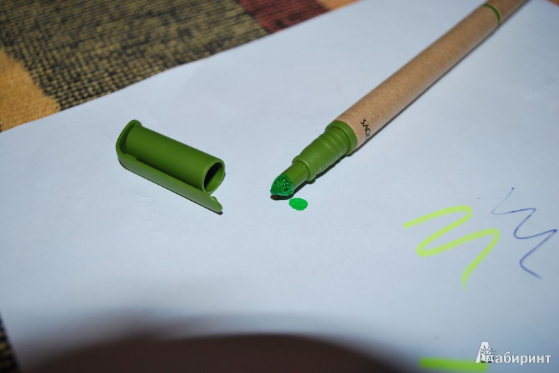 Иллюстрация 5 из 8 для Шариковая ручка с зеленым маркером (070070) | Лабиринт - канцтовы. Источник: Журавлёва  Анна