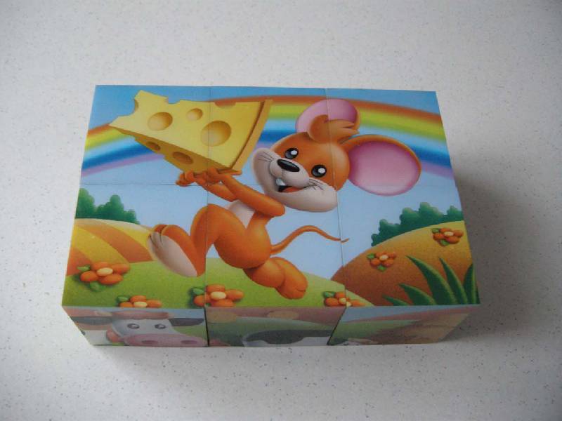 Иллюстрация 9 из 9 для Магнитные кубики-пазлы "Домашние животные" (6 кубиков, 6 пазлов) (13731) | Лабиринт - игрушки. Источник: i.oxana