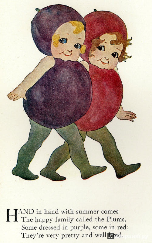 Иллюстрация 21 из 45 для Дети Земли. Стихи для детей о жизни фруктов и овощей - Элизабет Гордон | Лабиринт - книги. Источник: dar_jan