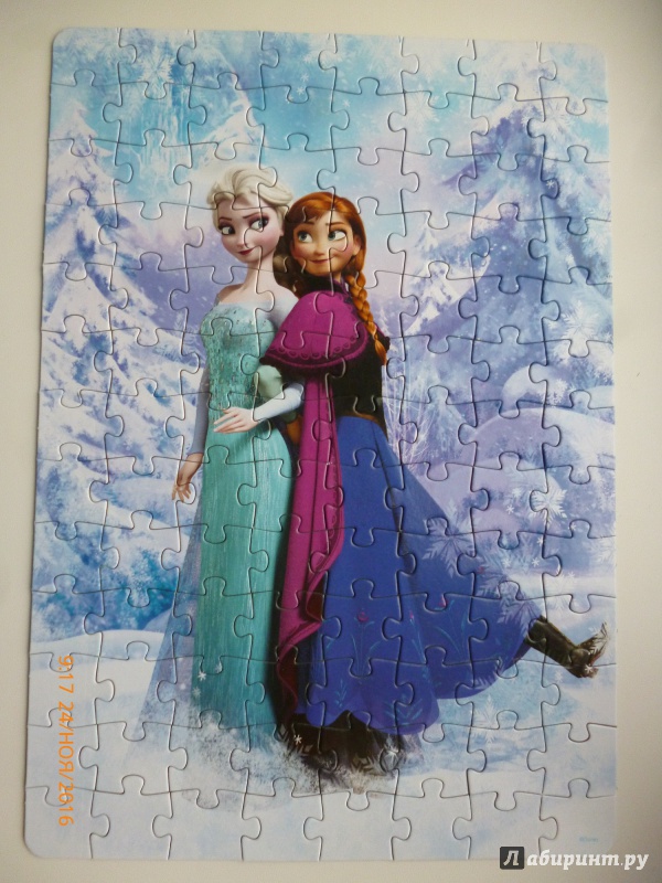 Иллюстрация 15 из 25 для Puzzle-104 "Disney. Холодное сердце" (82126) | Лабиринт - игрушки. Источник: Addim
