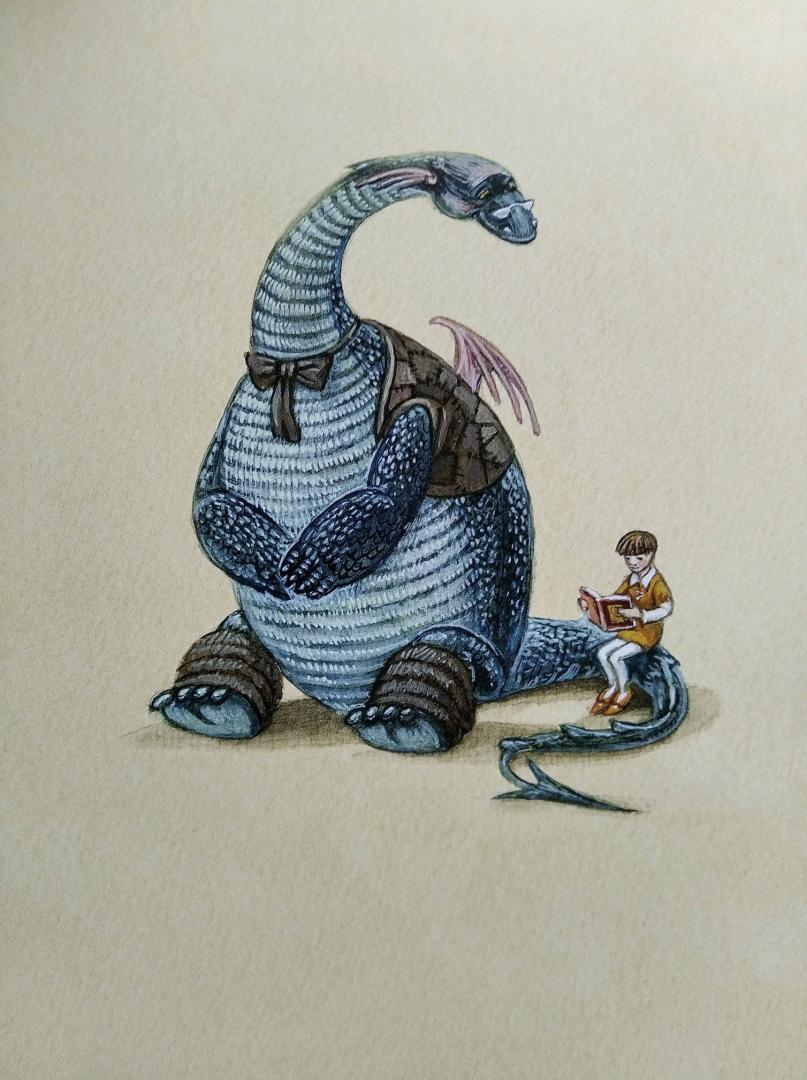 Иллюстрация 48 из 70 для Дракон-лежебока - Кеннет Грэм | Лабиринт - книги. Источник: Лабиринт
