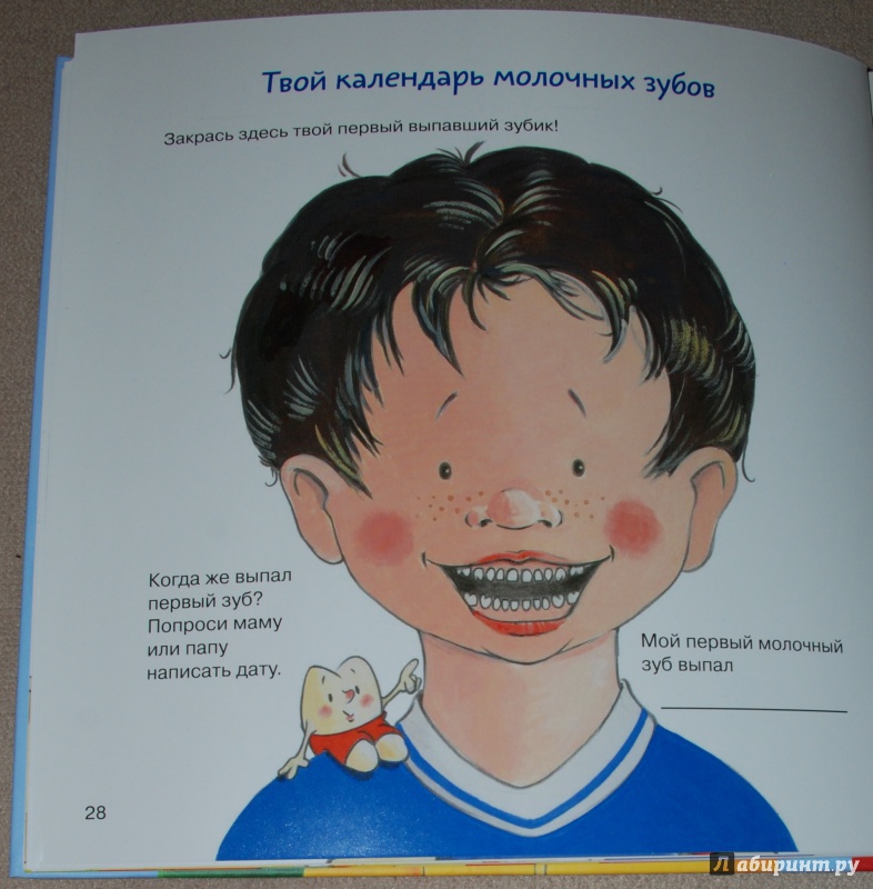Иллюстрация 46 из 145 для Зубная книга. Все о твоих молочных зубах - Ивона Радюнц | Лабиринт - книги. Источник: Книжный кот