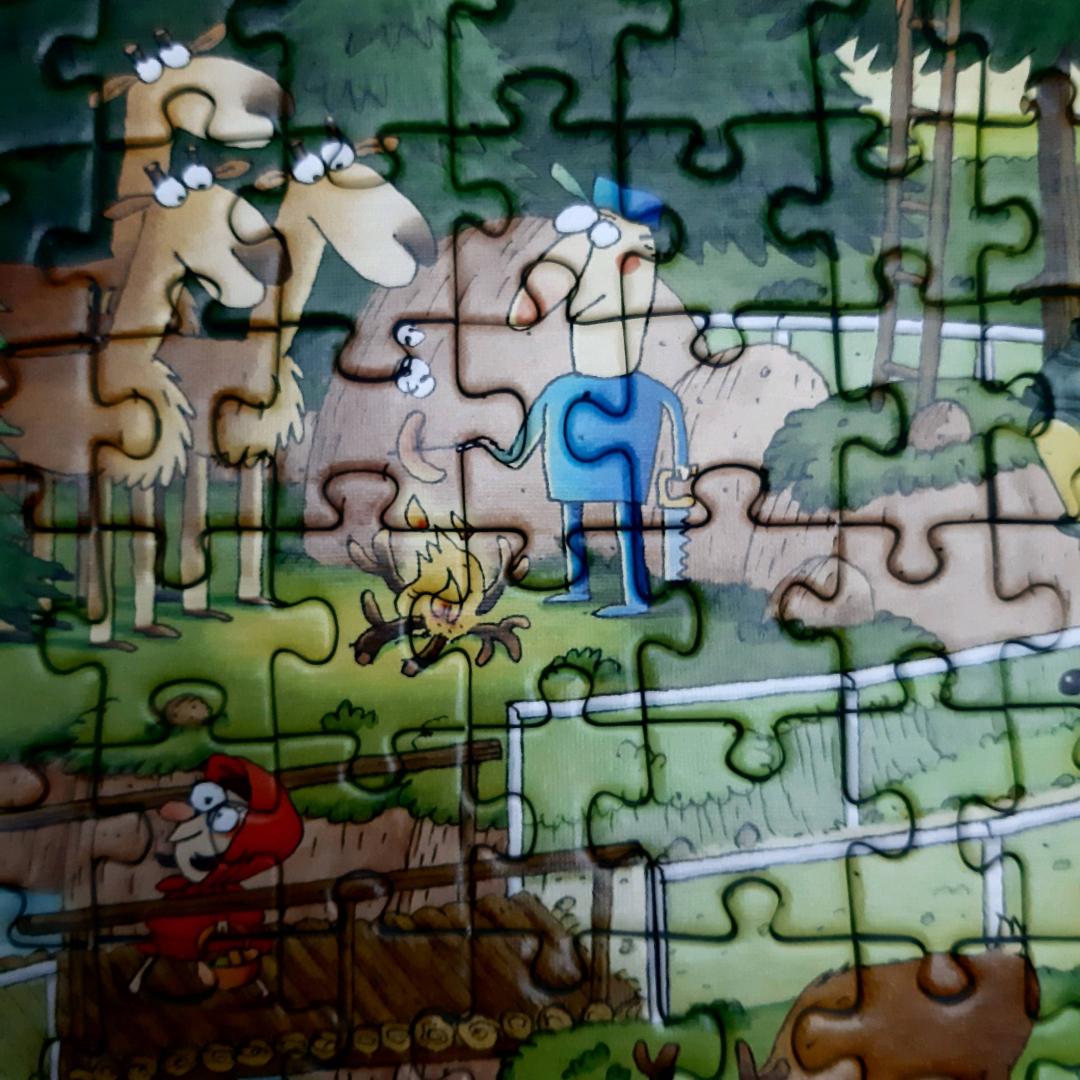 Иллюстрация 42 из 42 для Puzzle-1000 Лесной зоопарк | Лабиринт - игрушки. Источник: Дубова  Юлия Викторовна