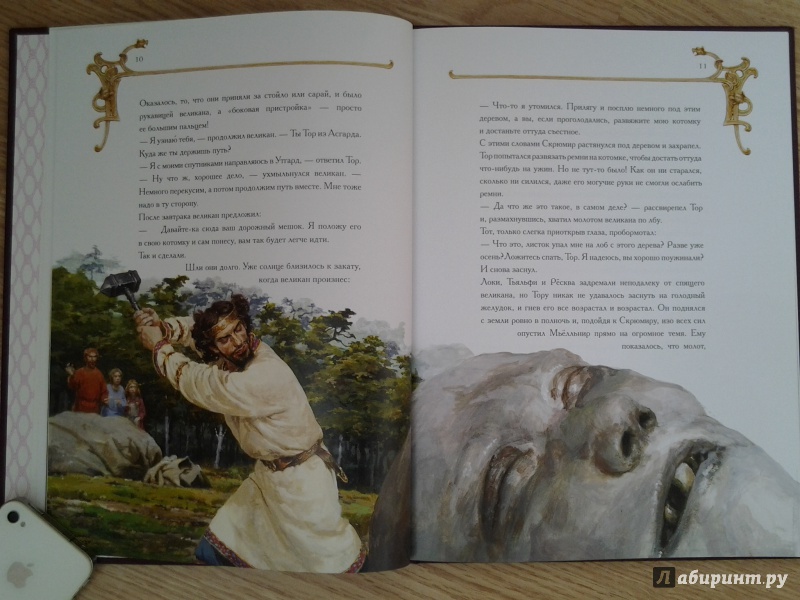 Иллюстрация 24 из 72 для Молот Тора. Скандинавские легенды | Лабиринт - книги. Источник: Olga