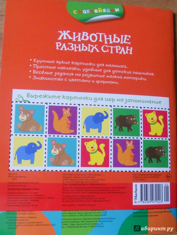 Иллюстрация 4 из 16 для Животные разных стран (с наклейками) | Лабиринт - книги. Источник: Касаткина  Мария Викторовна