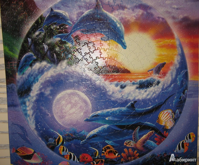 Иллюстрация 8 из 33 для Puzzle-1149 "Подводный мир" (Пазл в пазле) (83509) | Лабиринт - игрушки. Источник: Иевлева Наталья
