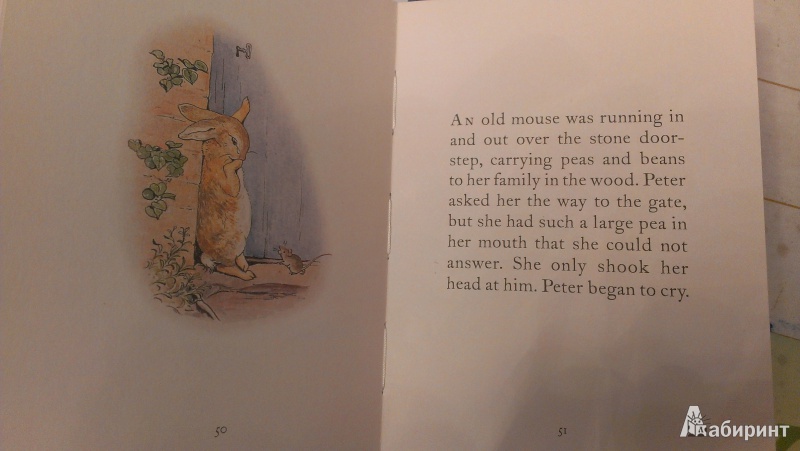 Иллюстрация 11 из 11 для The Tale of Peter Rabbit - Beatrix Potter | Лабиринт - книги. Источник: Морозова  Ольга Анатольевна