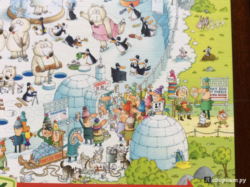 Иллюстрация 11 из 22 для Puzzle-1000 "Полярный зоопарк, Degano, Classics" (29692) | Лабиринт - игрушки. Источник: Маргарита