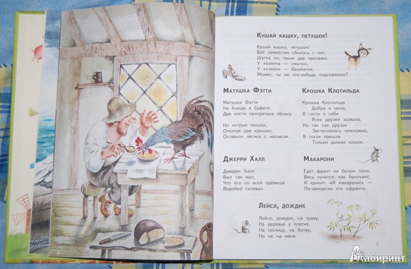 Иллюстрация 18 из 30 для Стихи и песенки матушки Гусыни | Лабиринт - книги. Источник: Kalinna
