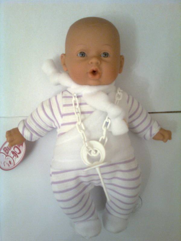 Иллюстрация 13 из 15 для Кукла-младенец Нико в сиреневом, плачет, 26см. (в пакете) (3305с) | Лабиринт - игрушки. Источник: -)  Олеся