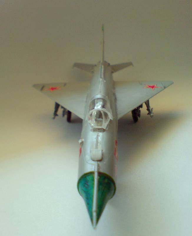 Иллюстрация 2 из 5 для 7202П/Советский истребитель МиГ-21ПФМ (М:1/72) | Лабиринт - игрушки. Источник: Бельмас  Александр Анатольевич