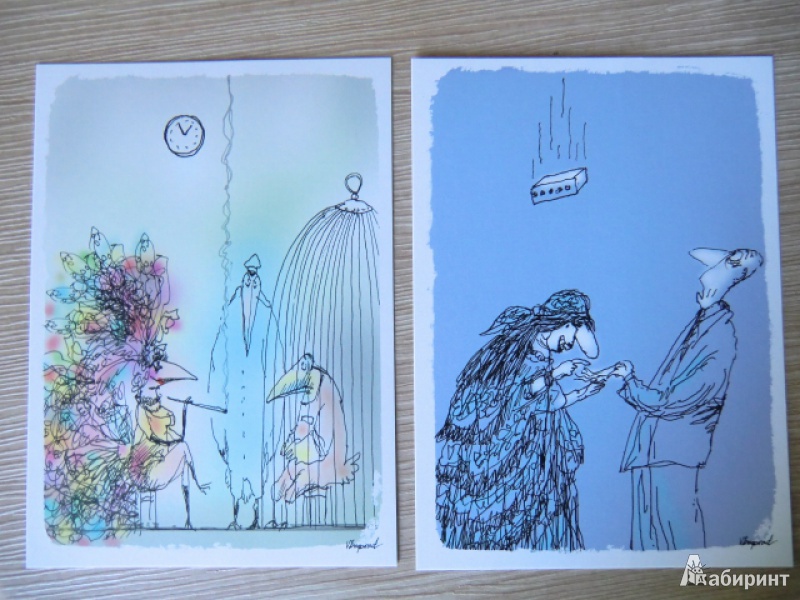Иллюстрация 6 из 20 для 22 извилины (набор открыток) | Лабиринт - книги. Источник: ойка