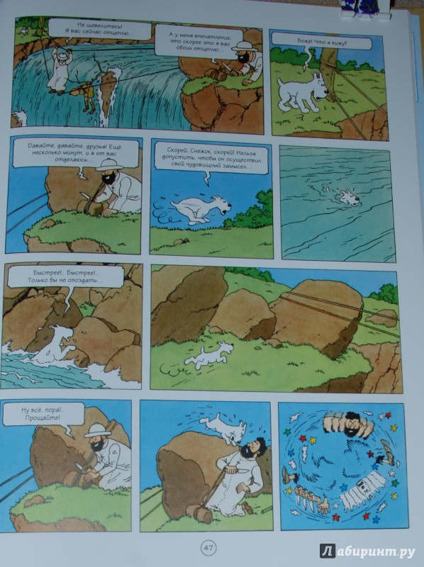 Иллюстрация 28 из 29 для Тинтин в Конго. Приключения Тинтина - Эрже | Лабиринт - книги. Источник: Книжный кот