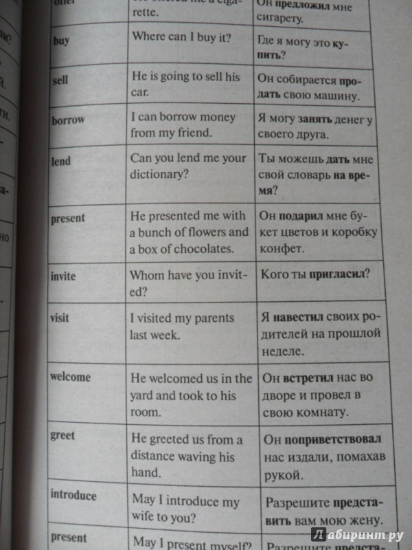 Иллюстрация 4 из 10 для Английский язык. Базовые глаголы, существительные, прилагательные и их сочетания в текстах - Павел Литвинов | Лабиринт - книги. Источник: Book02
