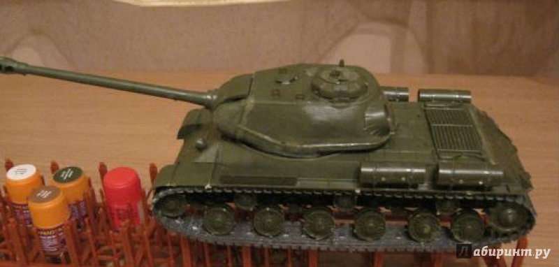 Иллюстрация 6 из 19 для Сборная модель "Советский тяжелый танк ИС-2" (3524П) | Лабиринт - игрушки. Источник: Клепикова  Ольга Алексвндровна