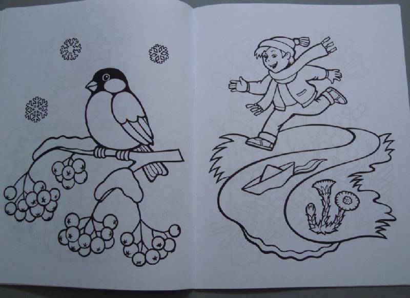 Иллюстрация 5 из 14 для Времена года. Малышам от 3 до 5 лет | Лабиринт - книги. Источник: Iwolga