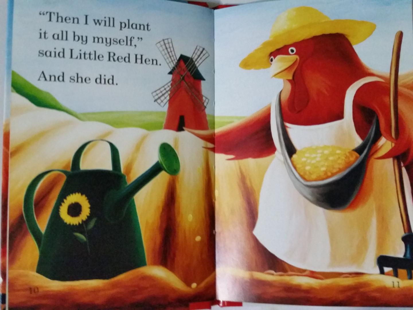 Иллюстрация 18 из 21 для Little Red Hen | Лабиринт - книги. Источник: Vika_PV