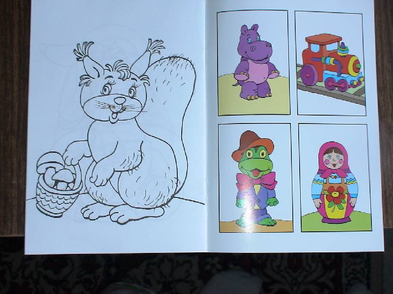 Иллюстрация 2 из 2 для Мои друзья игрушки, книжка раскраска. | Лабиринт - книги. Источник: Лаванда