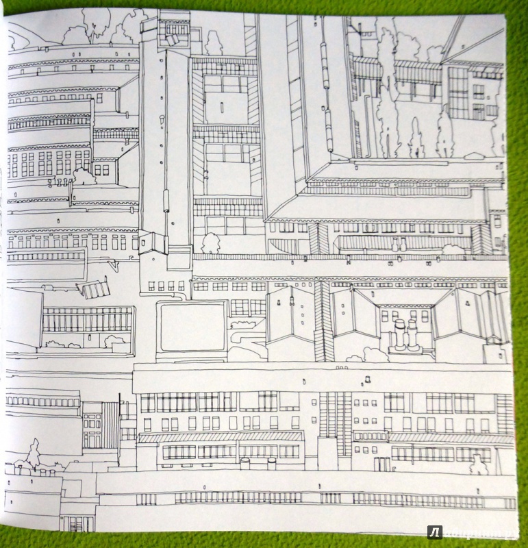 Иллюстрация 52 из 67 для Удивительные города. Раскраска-путешествие по местам, реальным и выдуманным - Стив Макдональд | Лабиринт - книги. Источник: reader*s