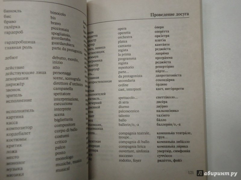 Иллюстрация 36 из 38 для Русско-итальянский разговорник | Лабиринт - книги. Источник: Затерянная