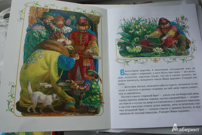 Иллюстрация 3 из 28 для Царевна-лягушка | Лабиринт - книги. Источник: Вольга
