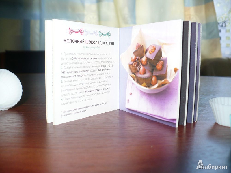 Иллюстрация 15 из 18 для Праздничные мини-шоколадки. Книжка рецептов + кондитерский набор - Сандра Маю | Лабиринт - книги. Источник: Kat_rina
