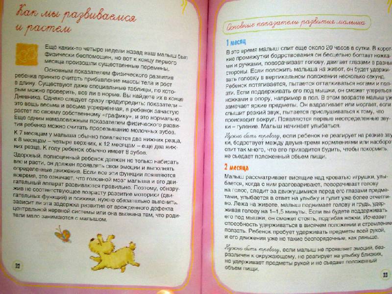 Иллюстрация 5 из 9 для Дневник первого года жизни (+CD) - Светлана Першина | Лабиринт - книги. Источник: Нюсечка