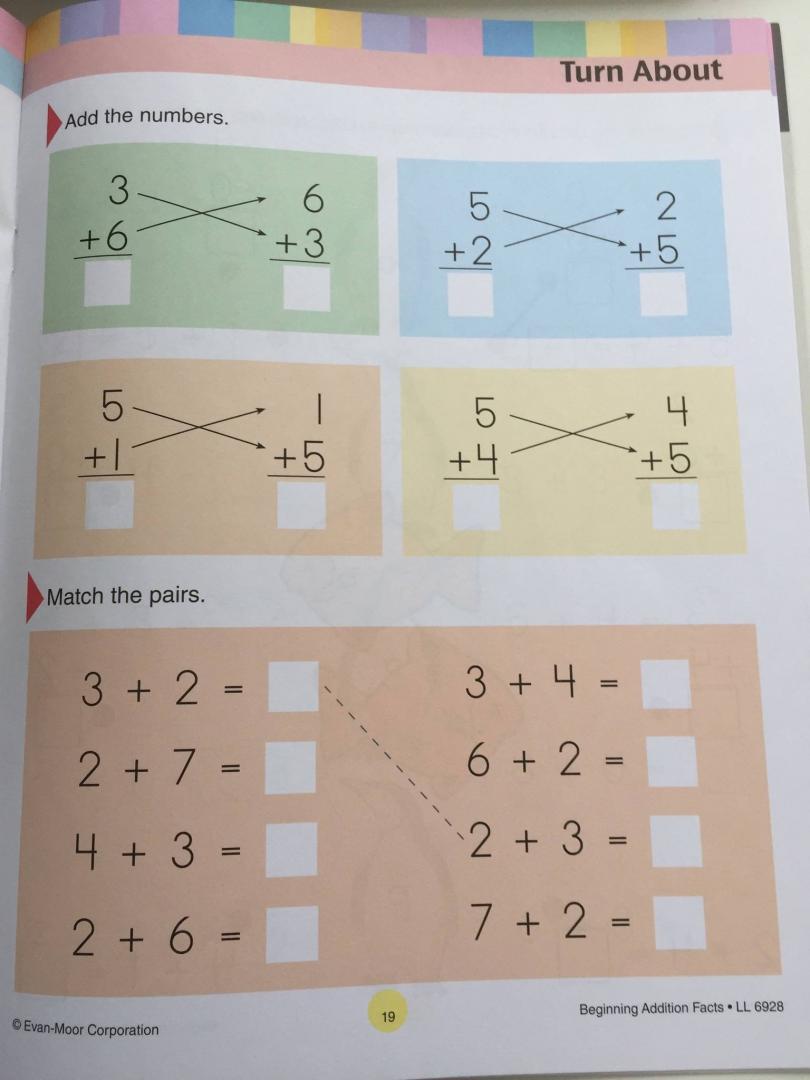 Иллюстрация 15 из 16 для The Learning Line Workbook. Beginning Addition, Grade 1 | Лабиринт - книги. Источник: u_p