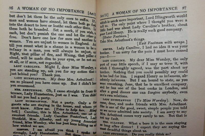 Иллюстрация 7 из 11 для Woman of No Importance - Oscar Wilde | Лабиринт - книги. Источник: zair