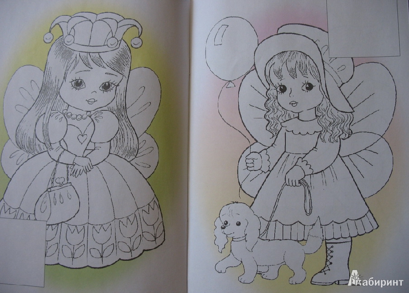 Иллюстрация 22 из 22 для Книжка-раскраска для девочек с наклейками "Умницы" (ассортимент 4 вида) | Лабиринт - книги. Источник: В  Светлана Е